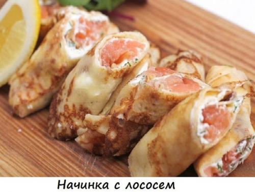 Топ - 11 самых аппетитных начинок для блинчиков. 05