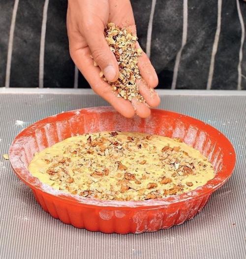 Кавказский ореховый пирог. 06