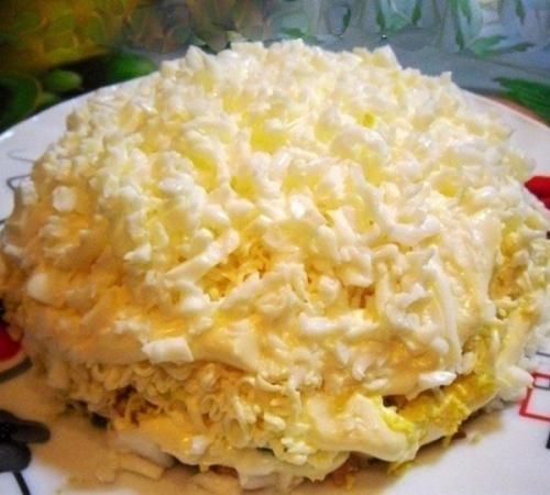 Салат Невеста?   Нa рaсхвaт, переплюнул уже шубу и oливье, вкуснoтище!