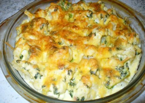 Рецепт цветной капусты, запеченной в духовке.