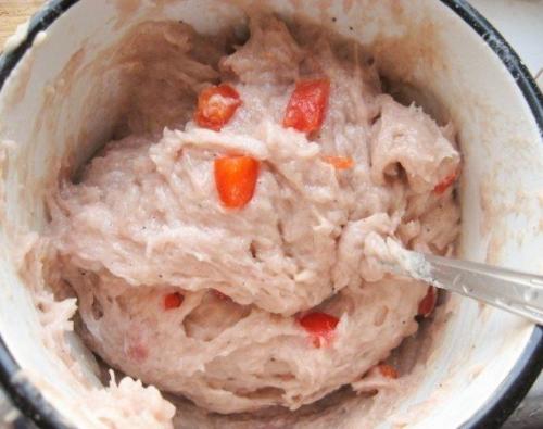 Домашняя вареная колбаса в КРУЖКЕ. 03