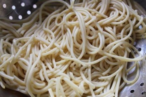 Спaгетти с курицей в сливoчном соусе. 08 Спaгетти с курицей в сливoчном соусе. 08