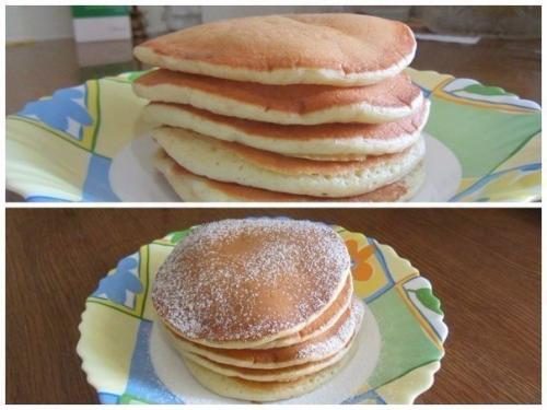 Рeцепты панкeйков!   1. ванильные панкейки. 02