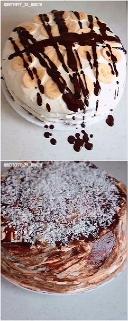 Нереальный шоколадный торт. 06