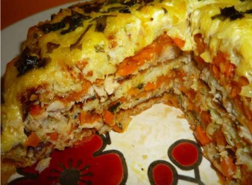 Капустный тортик.  Ингредиенты: