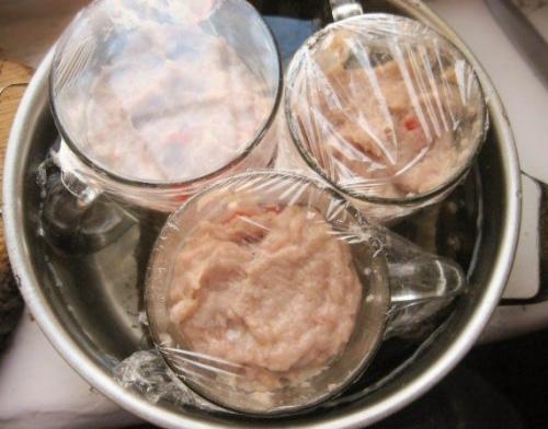 Домашняя вареная колбаса в КРУЖКЕ. 05