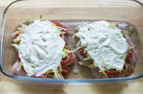 Куриная грудка под шубой. 05