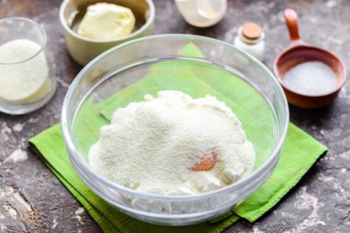 Творожная запеканка на одну порцию. 02 Творожная запеканка на одну порцию. 02