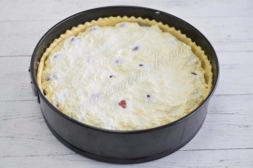 Открытый пирог Киш Лорен. 07