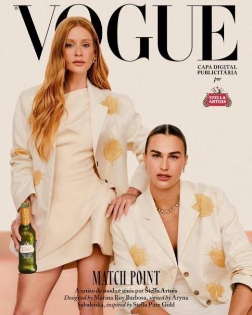 Арина соболенко на обложке майского Vogue и дала большое интервью. 

