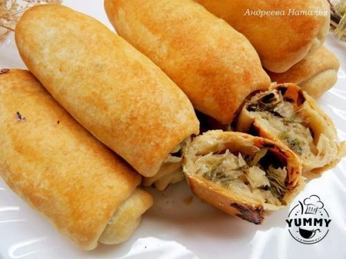 Трубочки с капустой. 02
