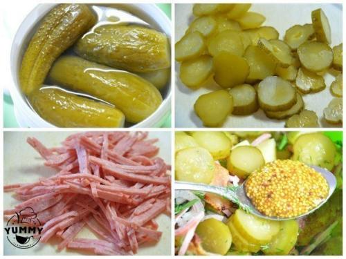 Немецкий картофельный салат. 02