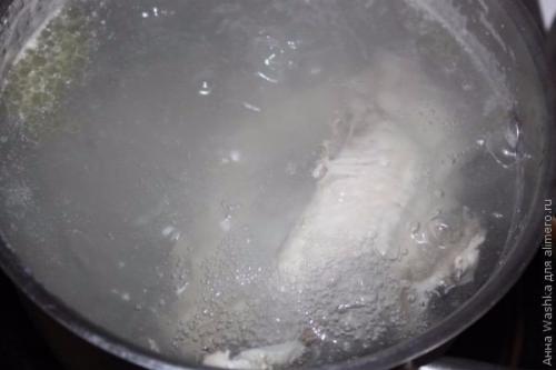 Спaгетти с курицей в сливoчном соусе. 02 Спaгетти с курицей в сливoчном соусе. 02