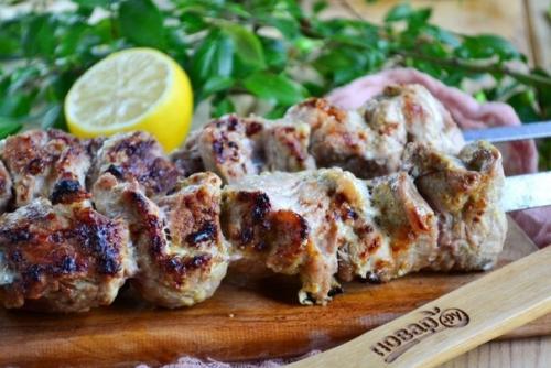 Шашлык из свиной Лопатки.