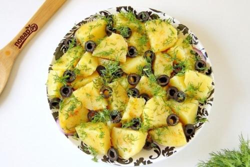 Салат с картофелем. 03 Салат с картофелем. 03