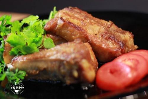 Вкуснейшая грудинка в луковом соусе. 08