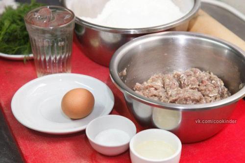 Пельмени Сибирские.  Ингредиенты: 01