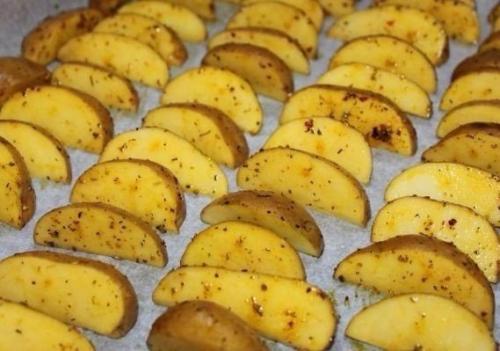 Картофель по-деревенски в ДУХОВКЕ. 04 Картофель по-деревенски в ДУХОВКЕ. 04