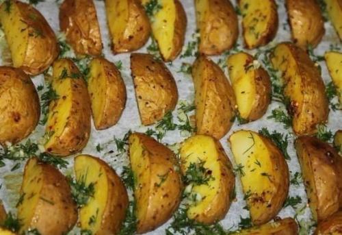 Картофель по-деревенски в ДУХОВКЕ. 05 Картофель по-деревенски в ДУХОВКЕ. 05