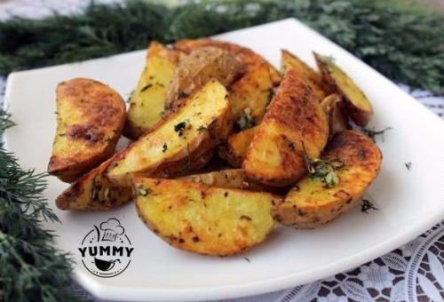 Картофель по-деревенски в ДУХОВКЕ. 06 Картофель по-деревенски в ДУХОВКЕ. 06