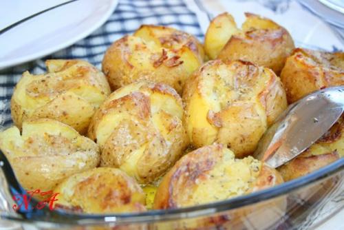Картофель, запеченный по-португальски.