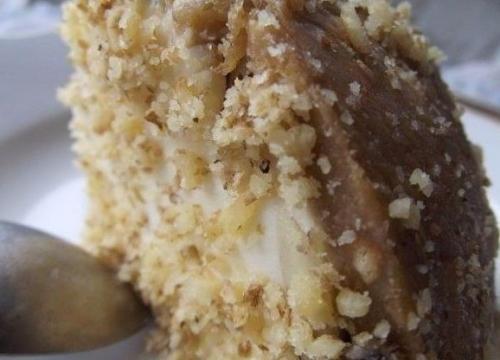 Банановый торт без выпечки Трюфельдинья.