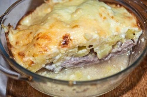 Капитанское мясо.  Ингредиенты: