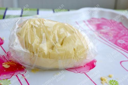 Песочные конвертики с орехами. 04