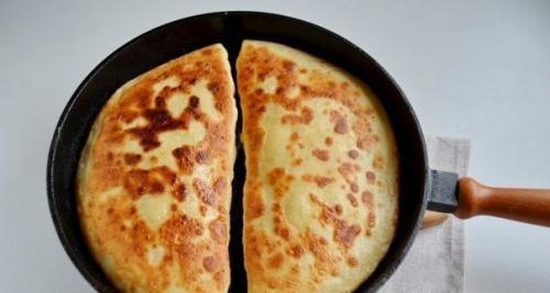 Очень вкусный вариант домашнего хачапури! 06
