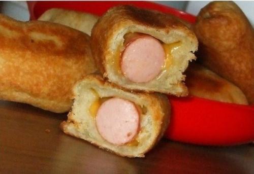 Ленивые пирожки.

Ингредиенты: 
