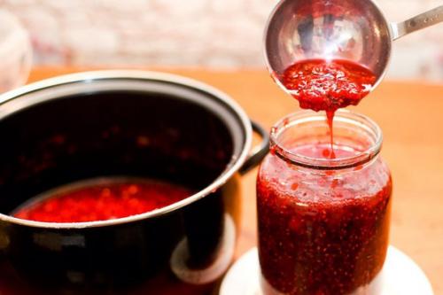 Малиновое варенье.  Ингредиенты: 05