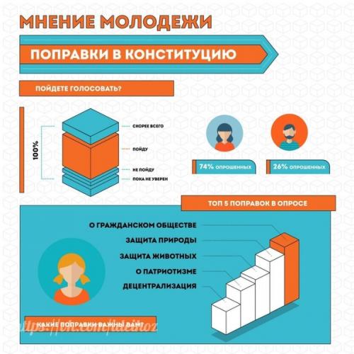 Молодежь планирует принять активное участие в предстоящем общероссийском голосовании по поправкам в конституцию.