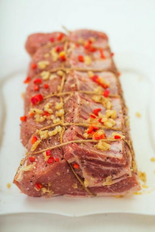 Свиная корейка в духовке. 02