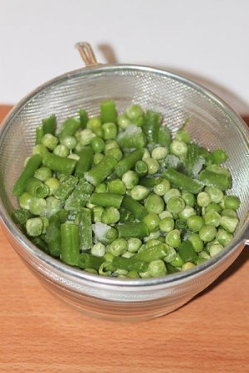 Вкусный рис с овощами и грибами невероятно. 06