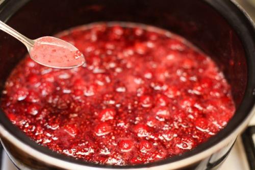Малиновое варенье.  Ингредиенты: 04