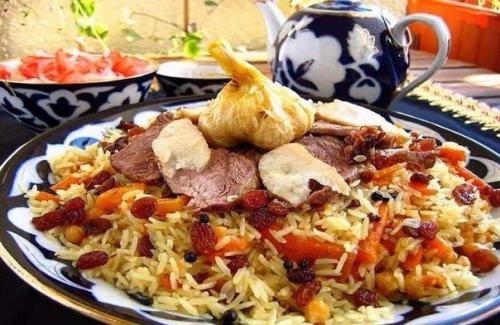 Плов узбекский.  Ингредиенты: