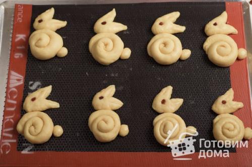 Булочки Пасхальные Зайчики. 08