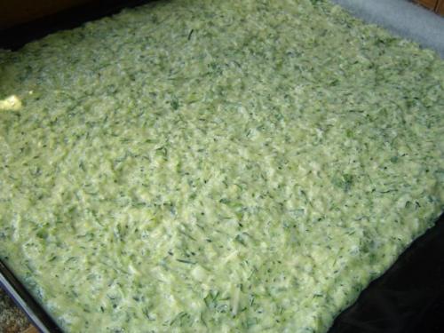 Кабачковый рулет.  Необычный, эффектный, очень вкусный рулет из кабачков с грибами. 04