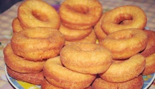 Творожные пончики.  Нам понадобится: