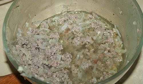 Конвертики из лаваша с фаршем, капустой и сыром. 01