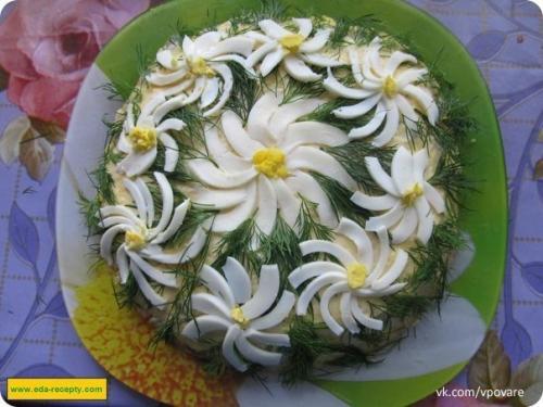 9 самых вкусных и необычно оформленных салатов к праздничному столу! 02