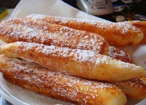 Батончики из творога.

