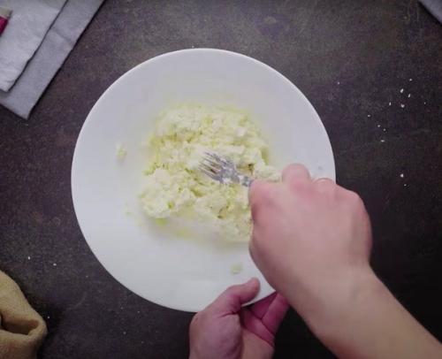 Сырники с шоколадной пастой. 01