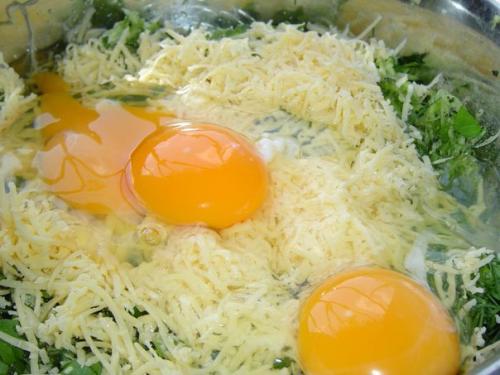 Кабачковый рулет.  Необычный, эффектный, очень вкусный рулет из кабачков с грибами. 02