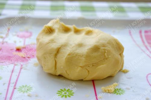 Песочные конвертики с орехами. 03