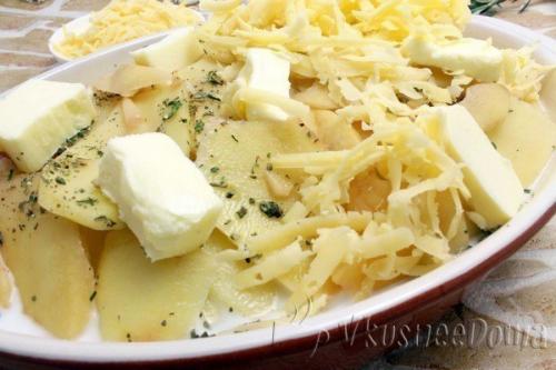 Куриное Филе в духовке под картофелем. 08