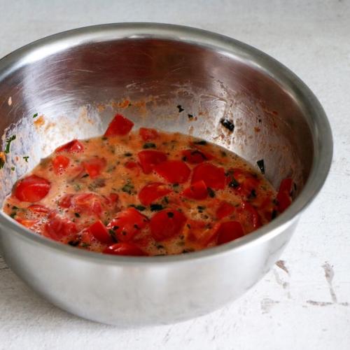 Пирог с томатами и фетой. 03