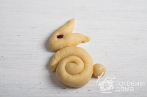 Булочки Пасхальные Зайчики. 07