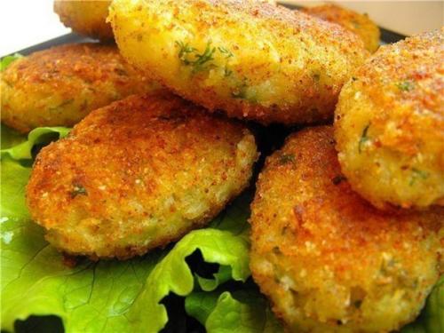 Капустные котлеты.
Обалденно вкусно? 

