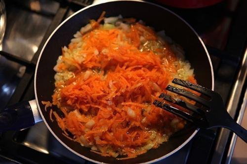 Сырный суп с креветками. 04